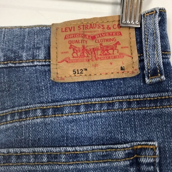 VINTAGE Levi's 512 Classic Slim Stretch Jeans - Picture 8 of 10